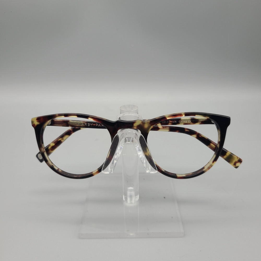 Warby Parker Haskell 265 Eyeglasses Tortoise Shell Round Frame 49-22-145